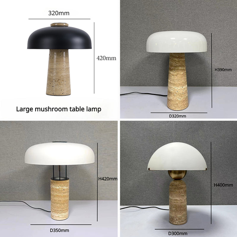 MarmoLight - Elegant desk lamp made of marble