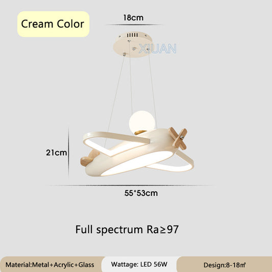 AeroGlow Airplane Ceiling Light – Creative Design for Children's Rooms and Playrooms