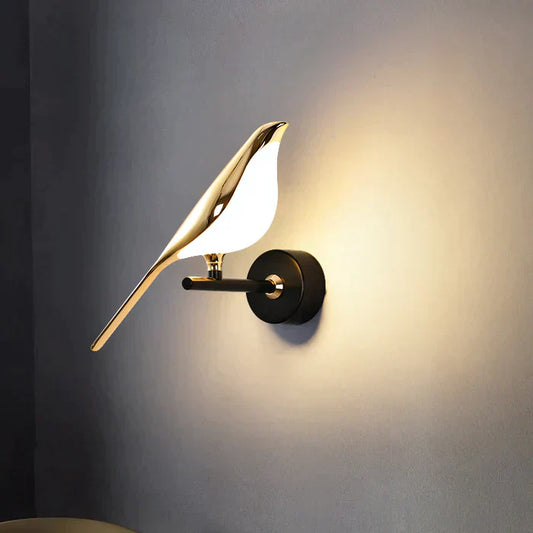 MrBird - Moderne Wandlampe in Vogelform