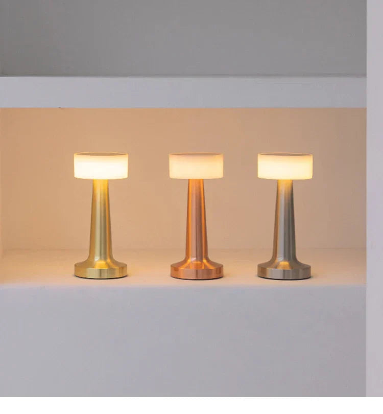 GlimmerBeam – Scintillierende Tischlampe