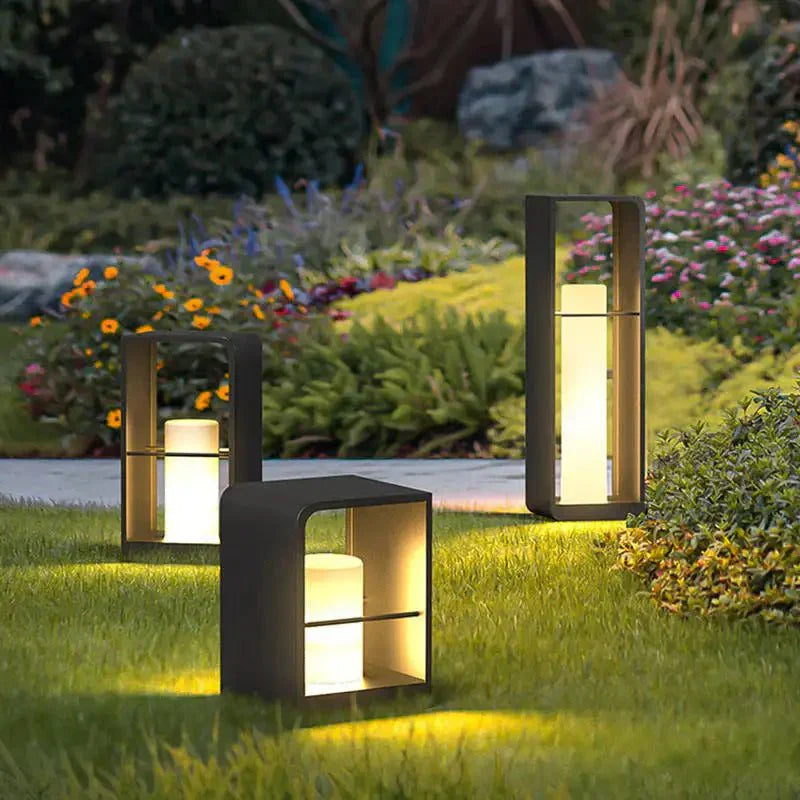 Lumi – Solar Gartenlaterne Elegante Beleuchtung für Außenbereiche