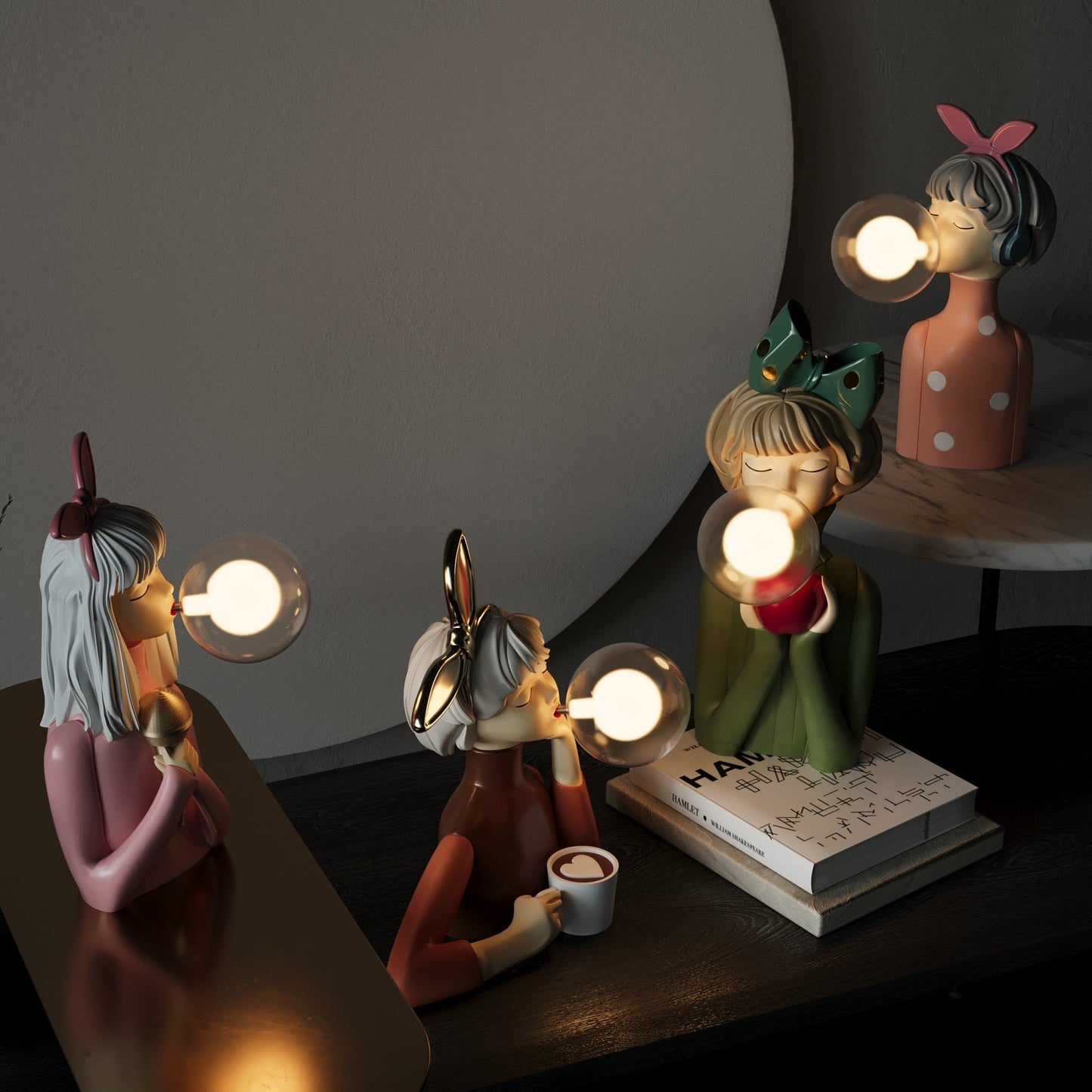 DecoGlam - Artisan Sisters Tischlampe für ein stilvolles Interieur