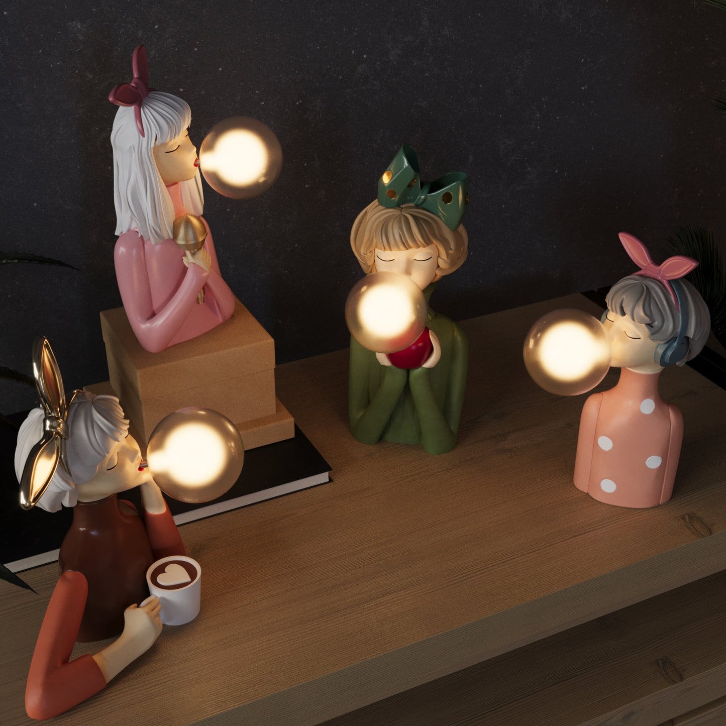 DecoGlam - Artisan Sisters Tischlampe für ein stilvolles Interieur