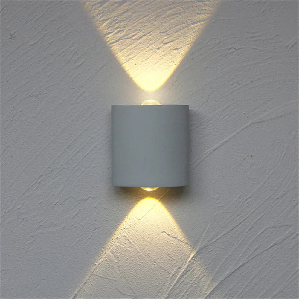 Strahlende Glanzpunkt-Wandlampe mit LED-Technologie