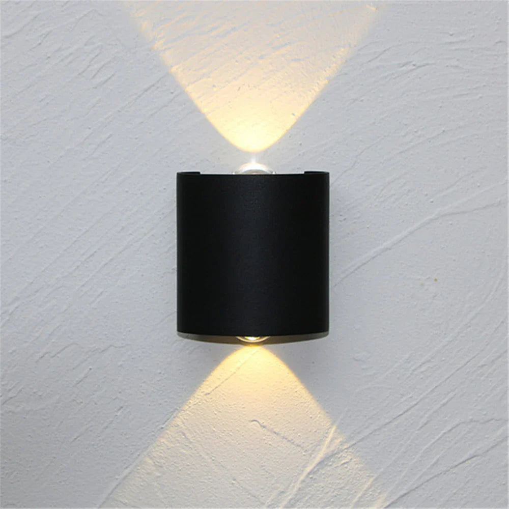 Strahlende Glanzpunkt-Wandlampe mit LED-Technologie