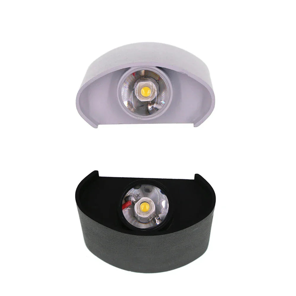 Strahlende Glanzpunkt-Wandlampe mit LED-Technologie