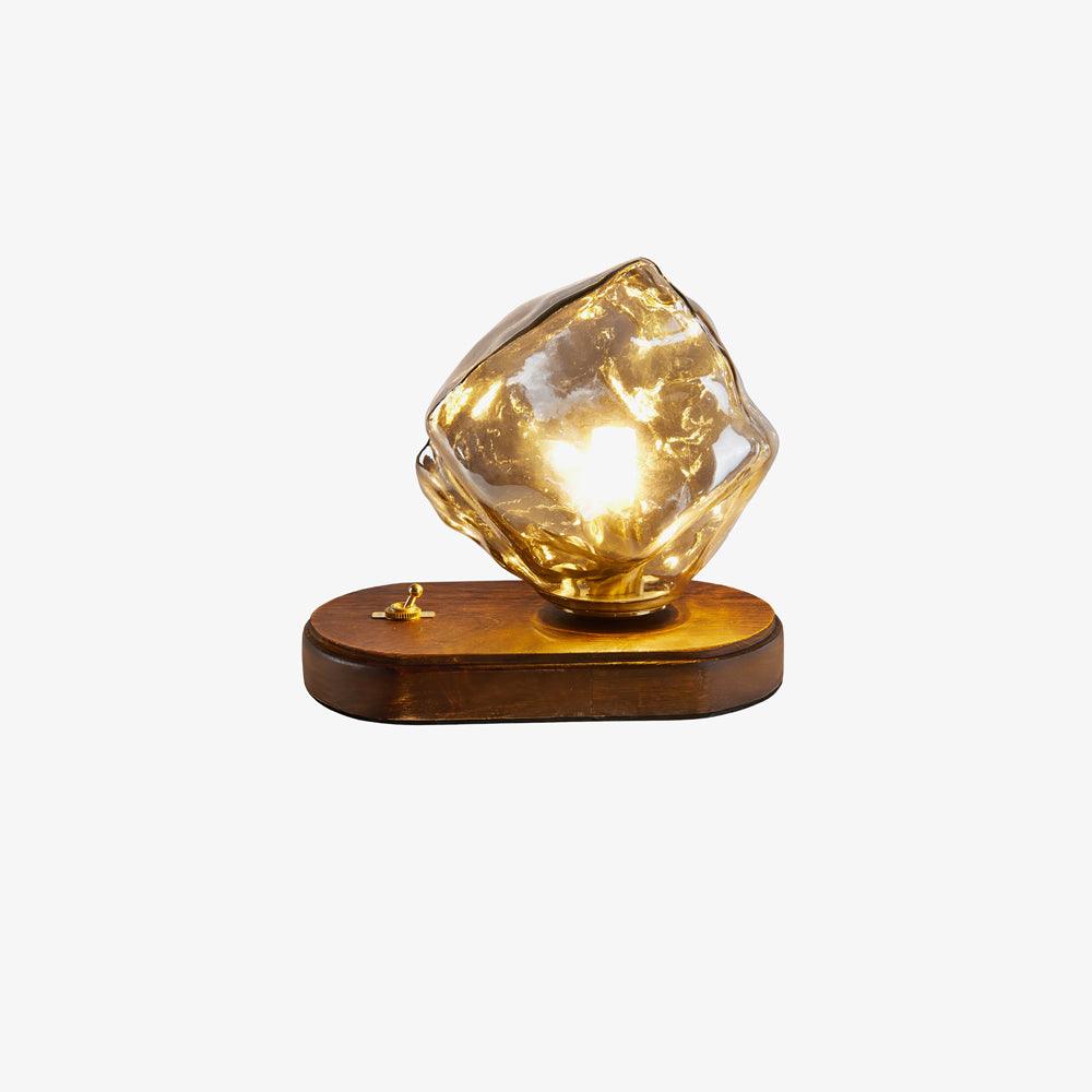 FrostStone – Elegante Tischlampe