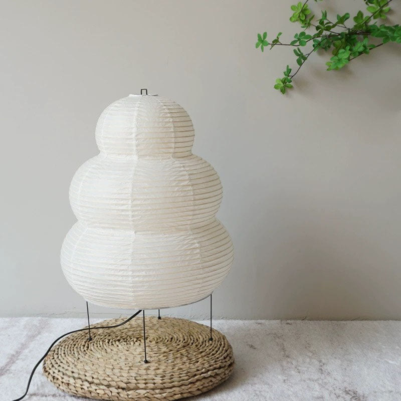 YukiLight - Japanese bedside lamp made of rice paper