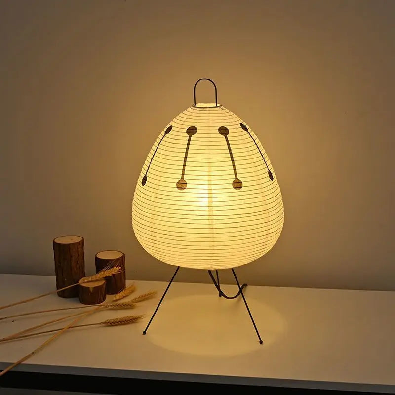 HikariZen - Japanese Handmade Table Lantern made of Rice Paper