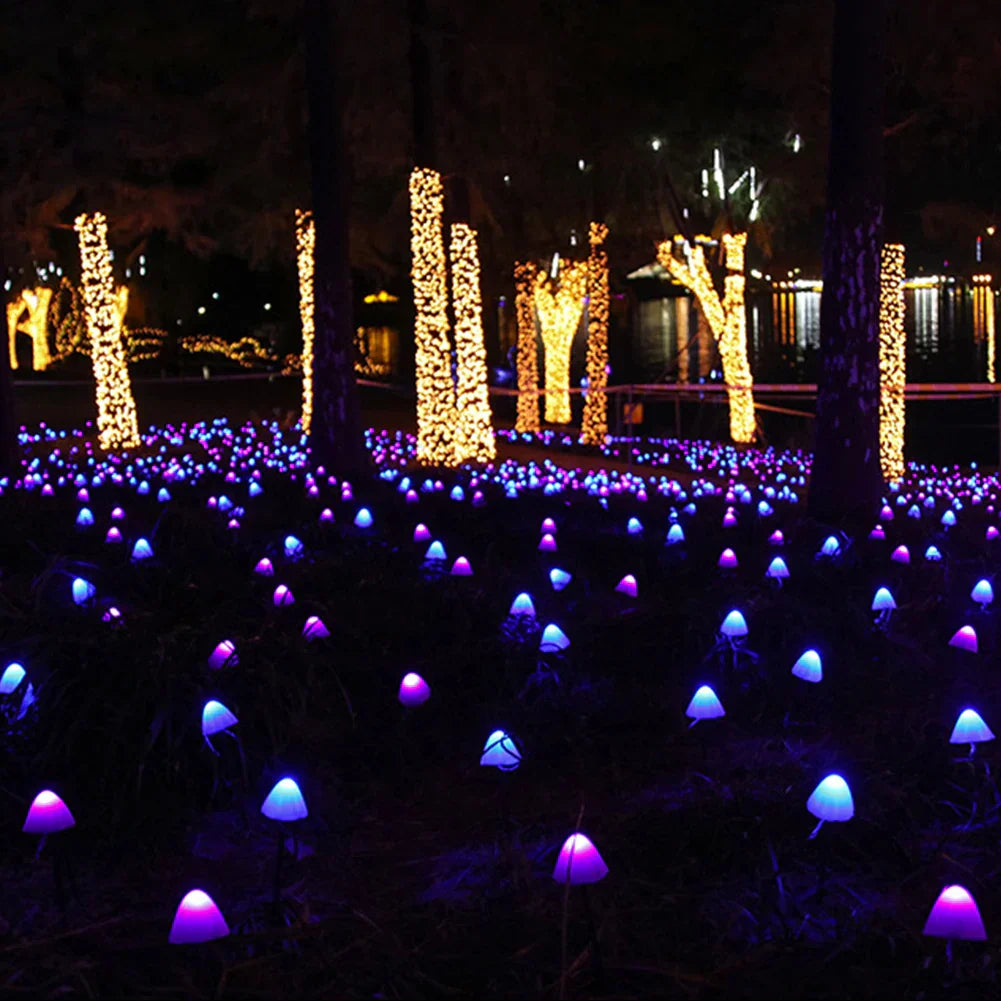 Magische Pilz-String-Gras-Lampen von EnchantedCaps