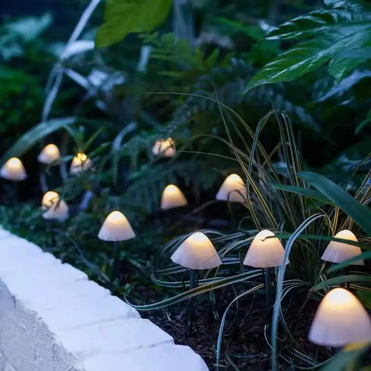 Magische Pilz-String-Gras-Lampen von EnchantedCaps