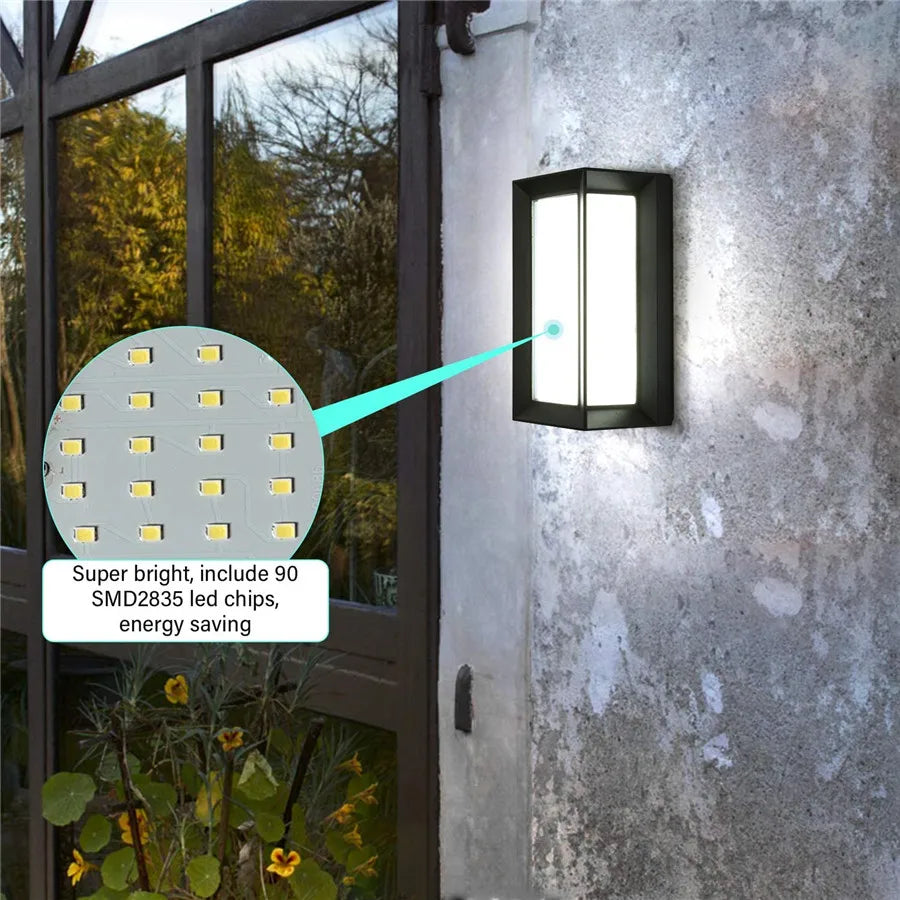 HorizonHalo - Stilvolle Moderne Außenwandleuchte für eine Verzaubernde Atmosphäre