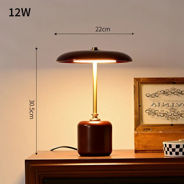 GlowCap - LED mushroom lamp with dimmable light