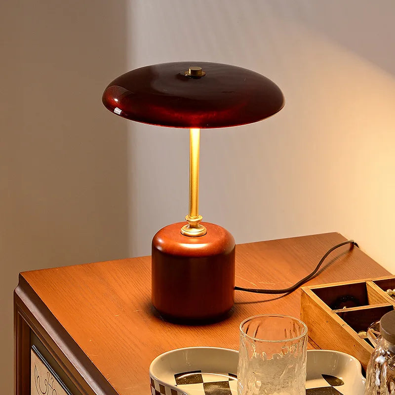 GlowCap - LED mushroom lamp with dimmable light