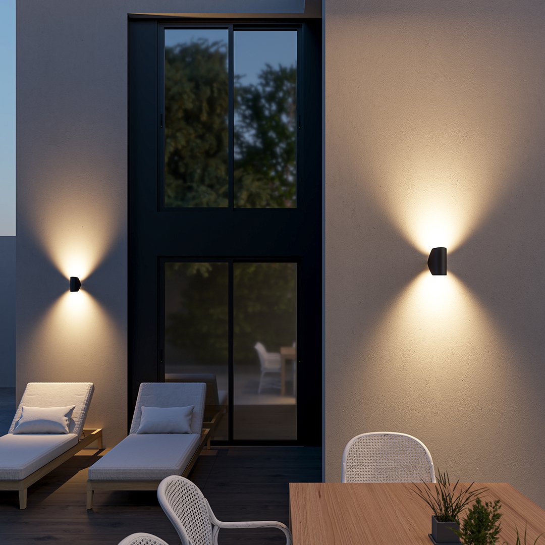 AstraBeam - Outdoor LED Wall Lamp with Warm Light