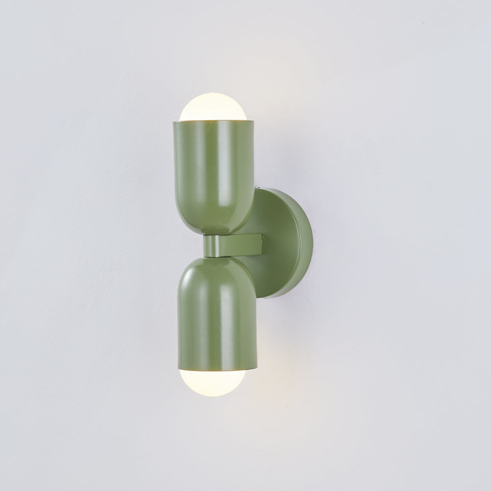 Morandi Design LED Wandleuchte Metall