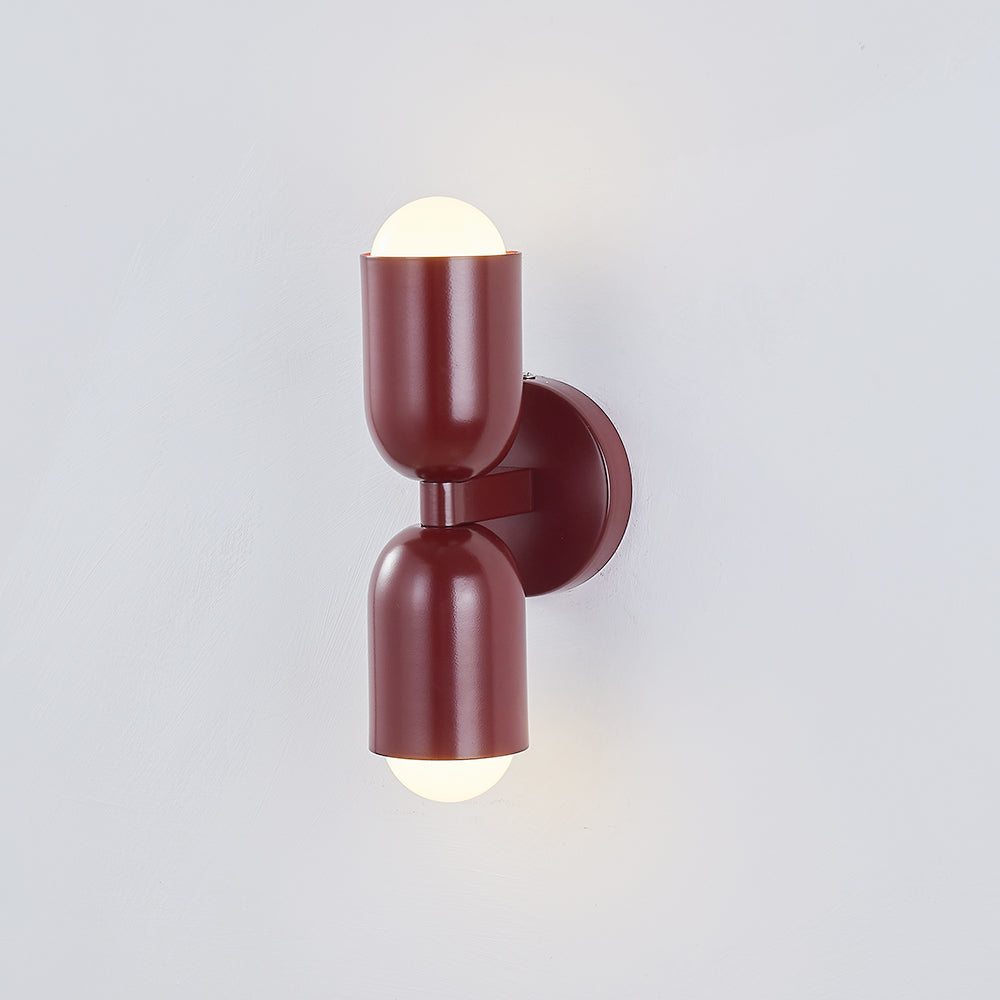 Morandi Design LED Wandleuchte Metall