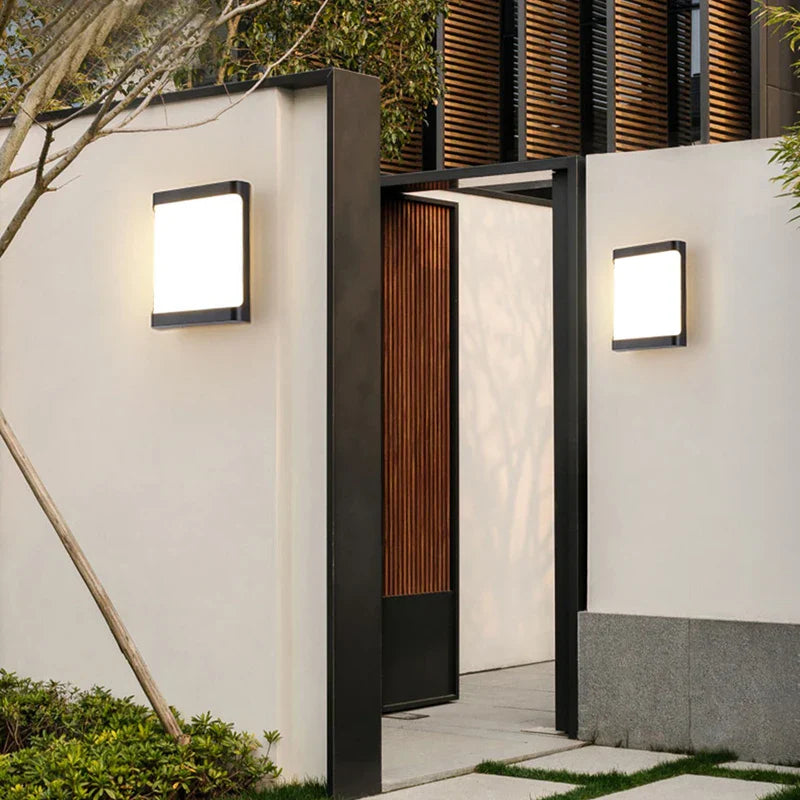TorrentBeam - Charmante LED Wandleuchte für Außenbereich
