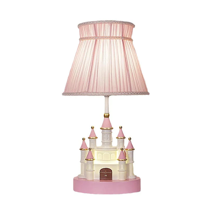 FairyGlow - Fairy Tale Pink Table Lamp with Soft Lighting