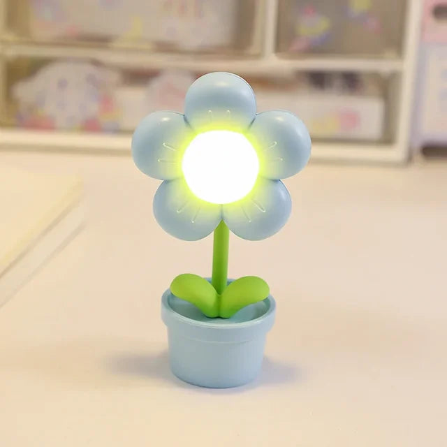 BloomLite - Kleine Blumen Tischlampe