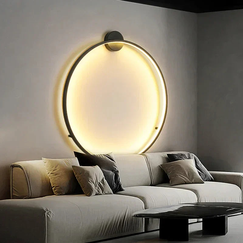 LumiRing - Minimalist Round Wall Lamp