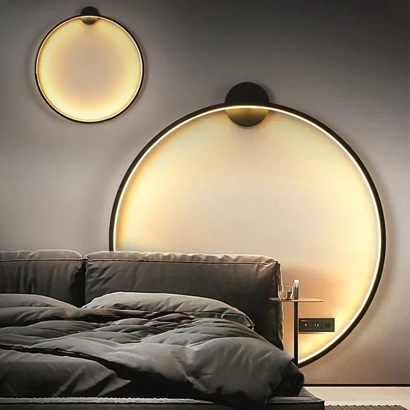 LumiRing - Minimalist Round Wall Lamp