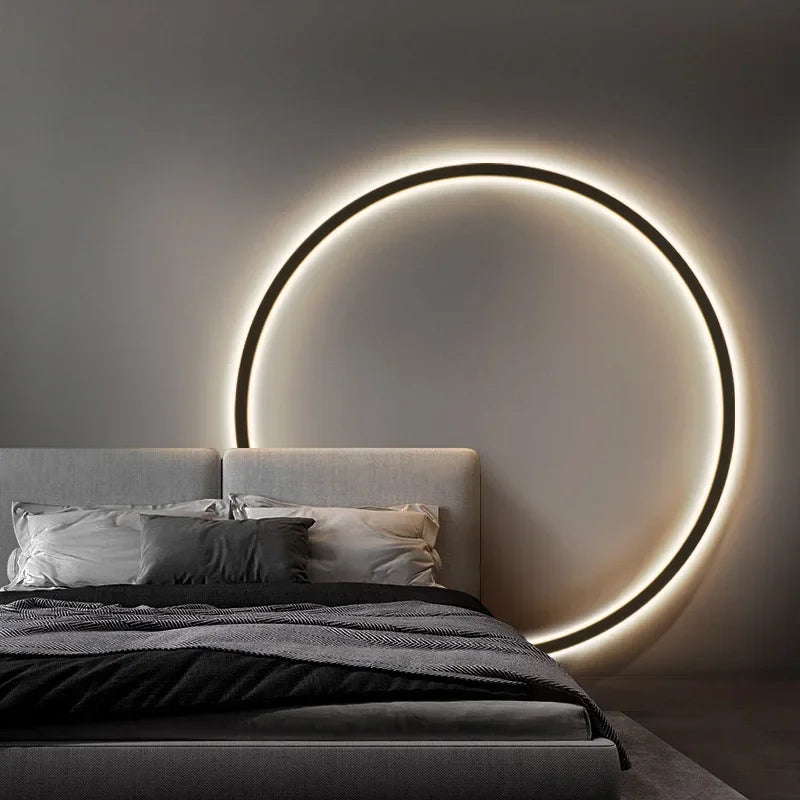 LumiRing - Minimalist Round Wall Lamp