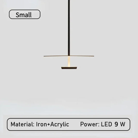 HaloGlow - Minimalist Ring Pendant Light