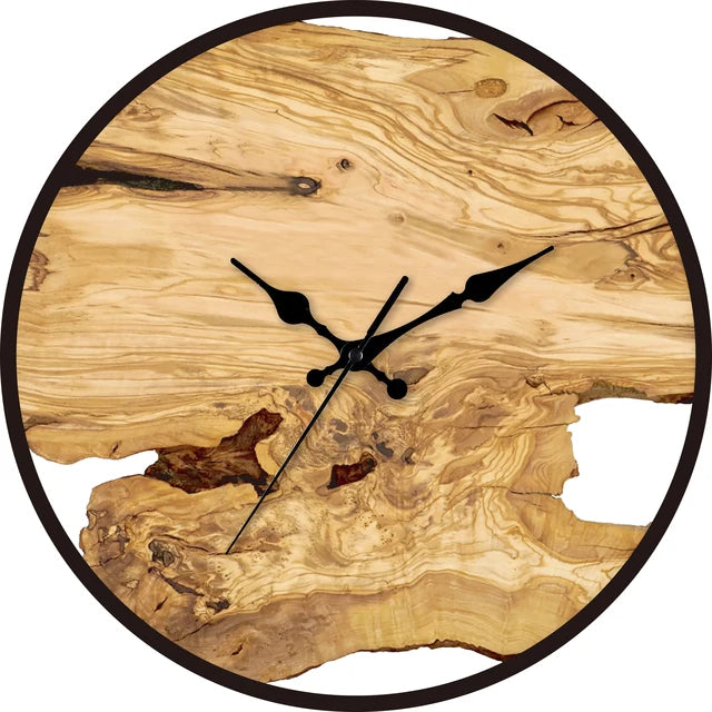 AeroClock Minimalist Transparent Wall Clock Modern