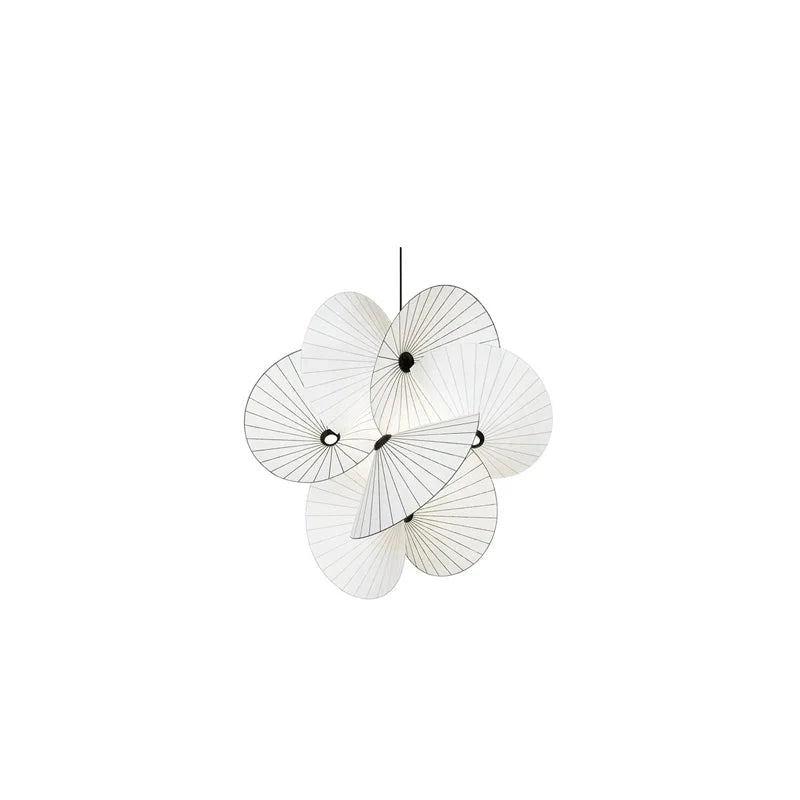 Modari - Modern ceiling pendant light made of fabric and metal – Minimalist design for elegant rooms