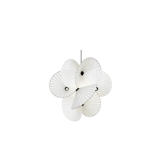Modari - Modern ceiling pendant light made of fabric and metal – Minimalist design for elegant rooms