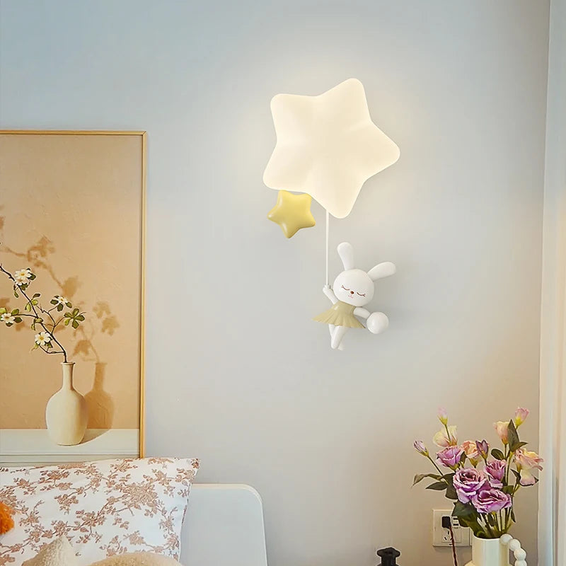 DreamGlow - Modern Star Light Children's Lamp with 3 Color Temperatures