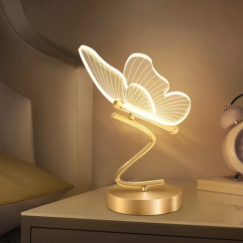 LumoPapilio - Modern LED Table Lamp