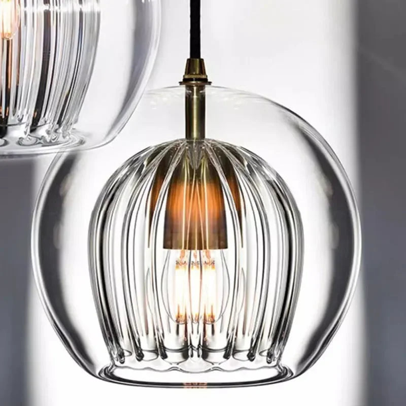 VitraGlow - Modern pendant light made of glass for dining table
