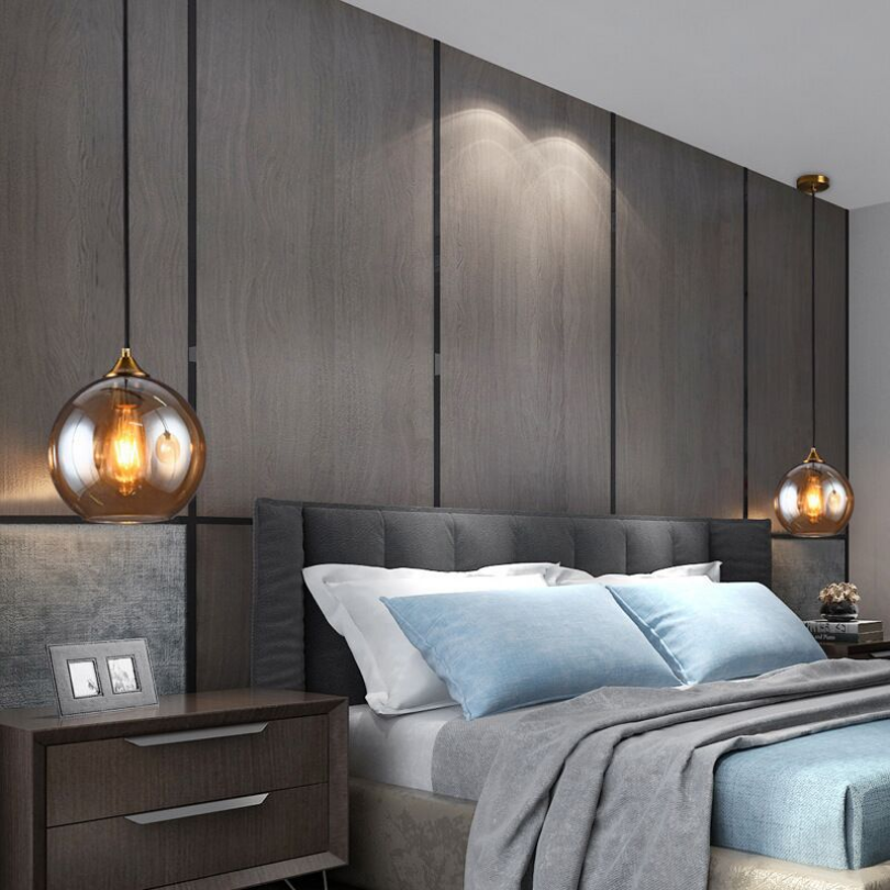 LumaSphere - Modern pendant light with glass spheres – Dimmable and elegant design