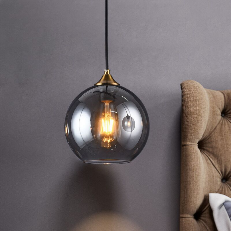 LumaSphere - Modern pendant light with glass spheres – Dimmable and elegant design