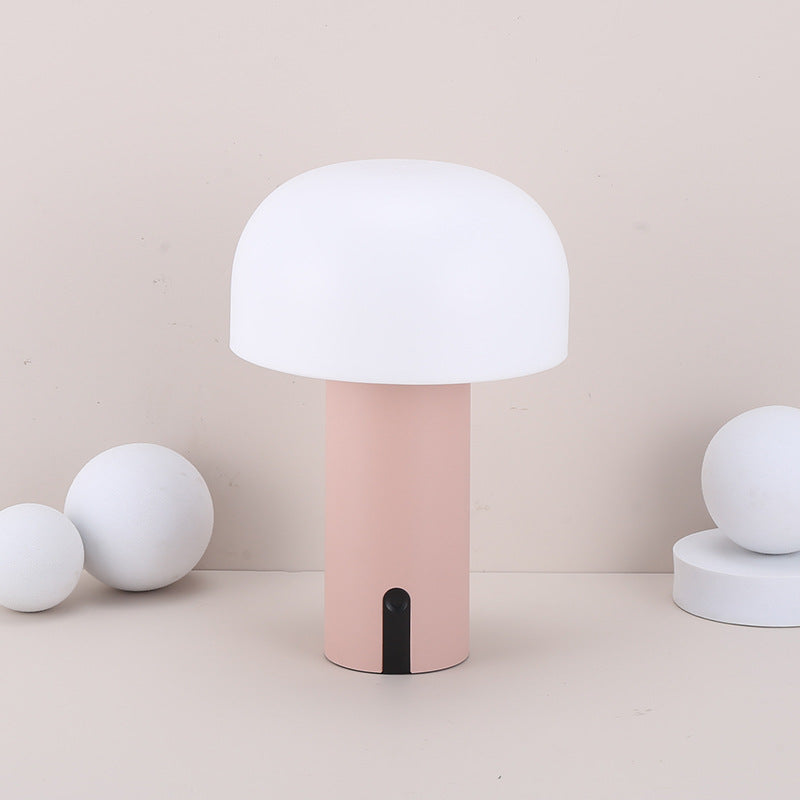 AuraMush - Modern Mushroom Nightstand Lamp with Dimmable LED