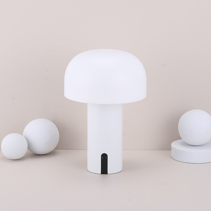 AuraMush - Modern Mushroom Nightstand Lamp with Dimmable LED