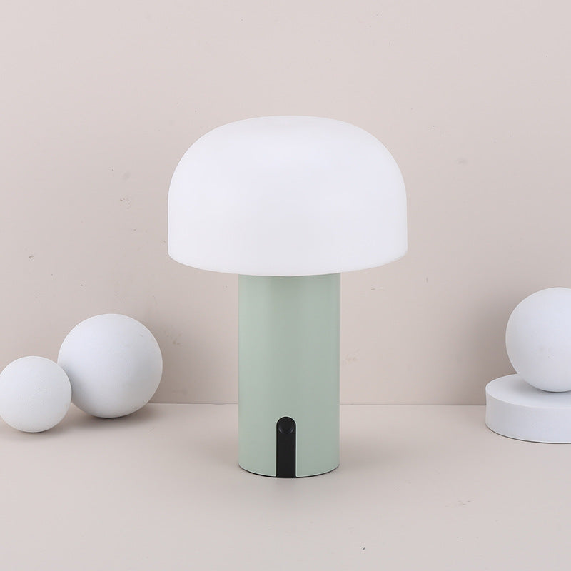 AuraMush - Modern Mushroom Nightstand Lamp with Dimmable LED