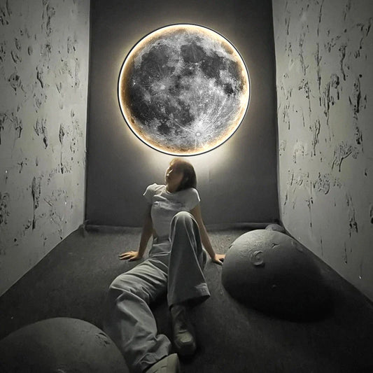 LunaLux - LED Mond Wandlampe