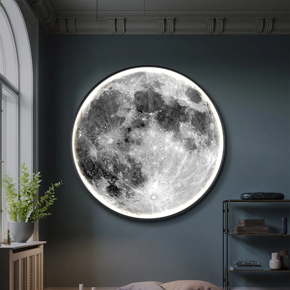 LunaLux - LED Mond Wandlampe