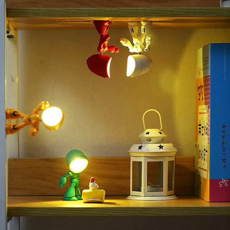LumiBuddy - Cute Desk Lamp LED in Compact Size