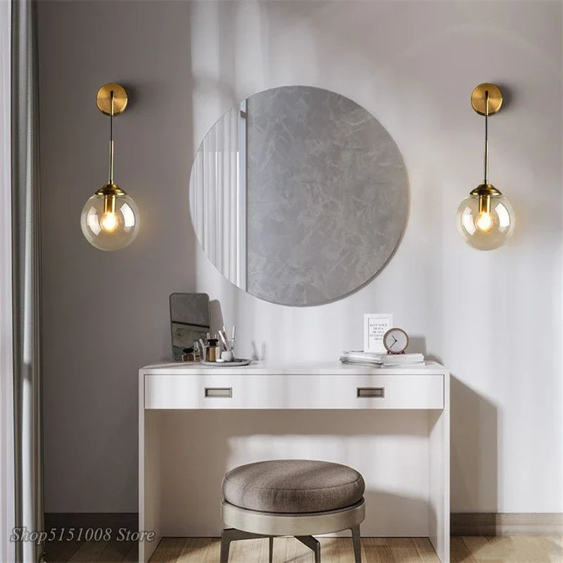 ClearVue - Moderne Glas-Wandleuchte