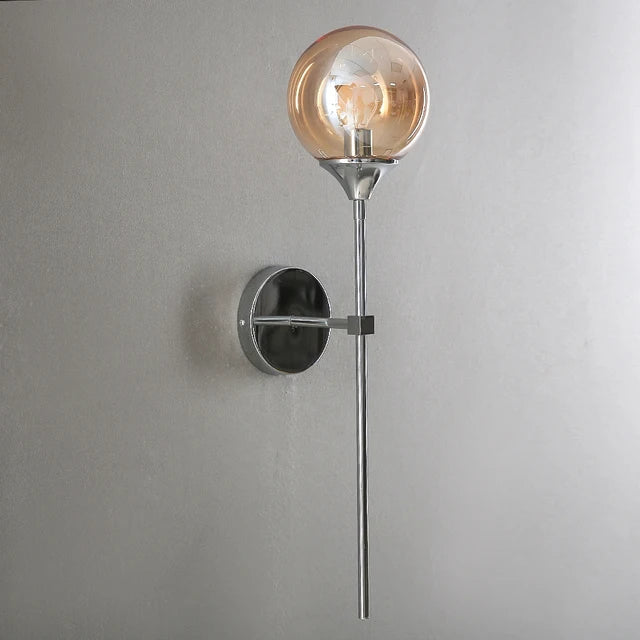 GlimmerNord - Skandinavisch Moderne Glas Wandlampe