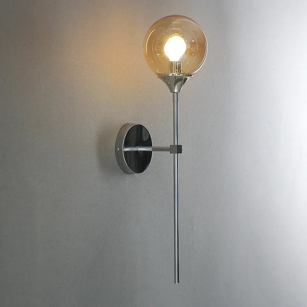 GlimmerNord - Skandinavisch Moderne Glas Wandlampe