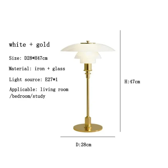 Nordica - Nordic Glass Table Lamp