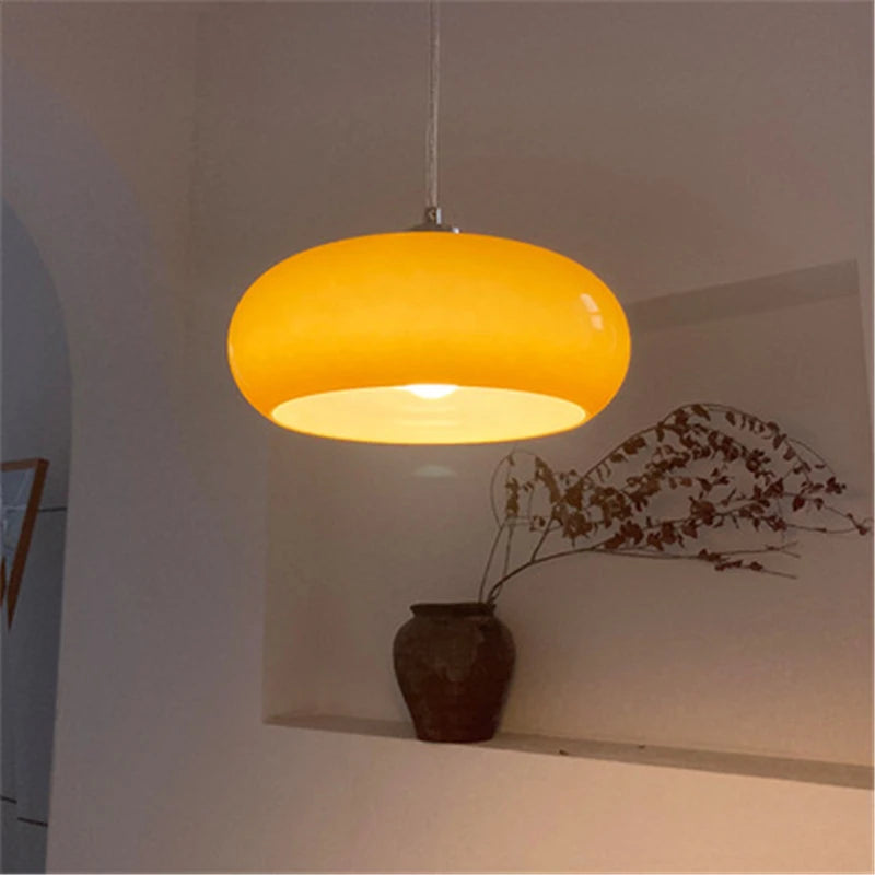 SkandiGlow - Nordic pendant lamp made of wood and metal
