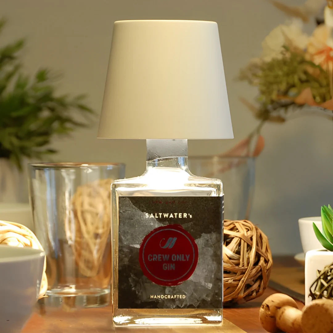 LichtKorken – Wiederaufladbares LED-Flaschenlicht mit 3 Lichtfarben, USB-Anschluss