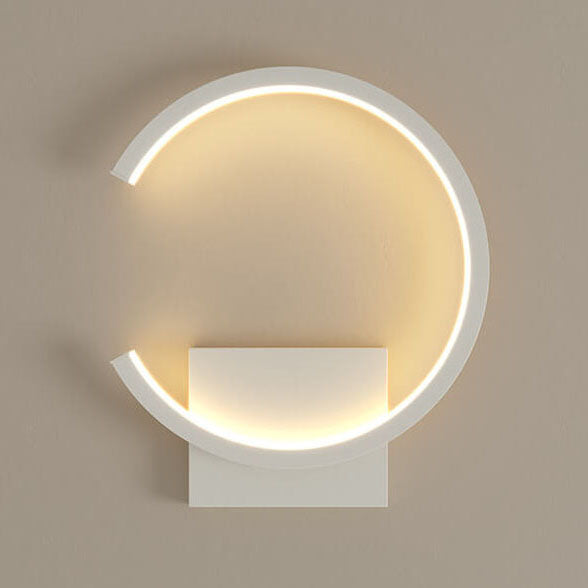 Luminex - Moderne LED-Wandlampe mit minimalistischer kreisförmiger Gestaltung