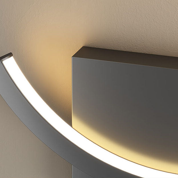 Luminex - Moderne LED-Wandlampe mit minimalistischer kreisförmiger Gestaltung